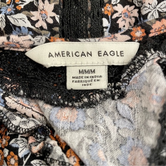 American Eagle Outfitters Floral Cropped Shirt - Picture 14 of 16